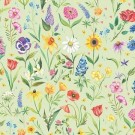 Blomster på grønne toner thumbnail