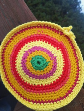 Heklede grytelapper nr 6