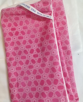 BK Bakeklede Knall rosa blomster