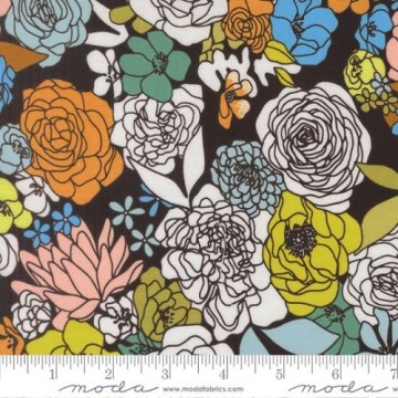 Sort med blomster 11560-12