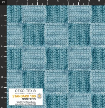 Cosy knit-Blått strikkemønster-149