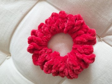 Hårstrikk: Rød hårstrikk