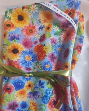 BK Bakeklede Blå blomster