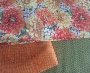 Sommerveske 2-Orange georginer
