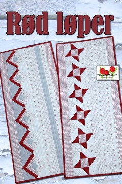 BM Rød løper nr 305--- Mønster