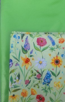 Bakeklede Sy selv-Markblomster