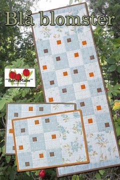 BM Blå blomster nr 314