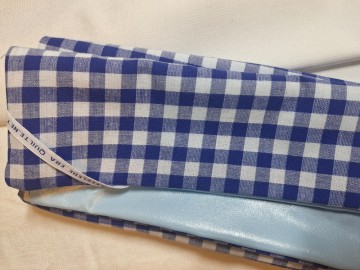BK Bakeklede Blå og hvite ruter