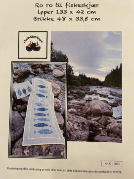 QuilteKjerringa Ro ro til fiskeskjær-Mønster PDF