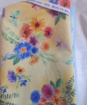 BK Bakeklede Gule blomster